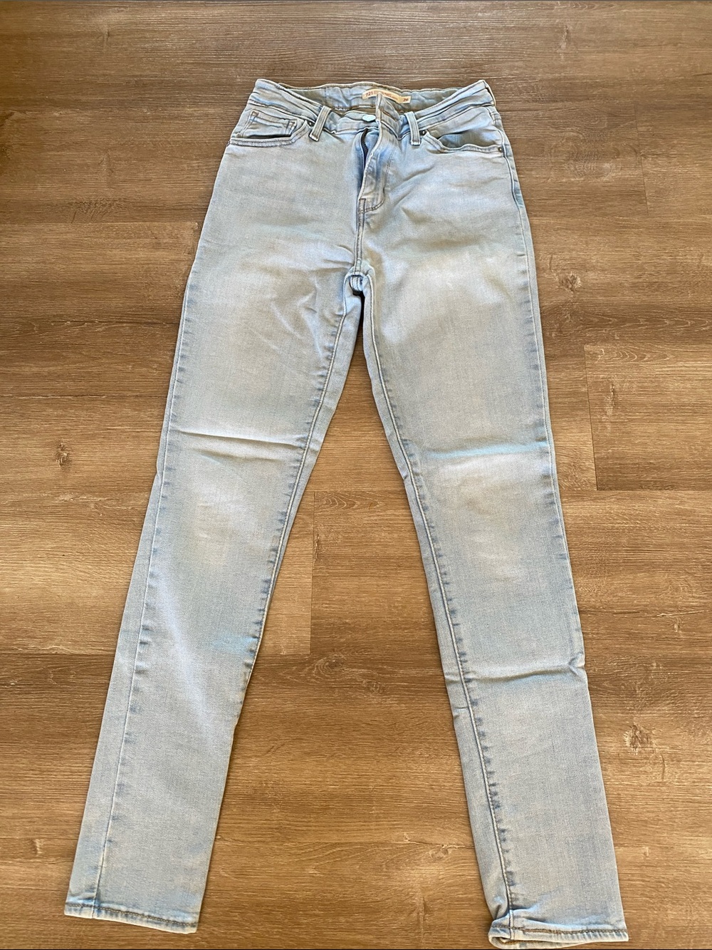 Levi's Light Blue Skinny Jeans for Women